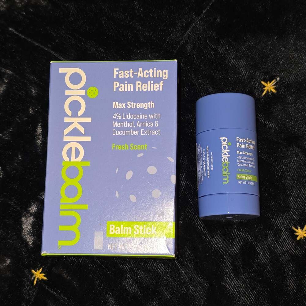 Fast-Acting Max Strength Pain Relief Balm Stick 1 oz Travel Sports Chronic Pain